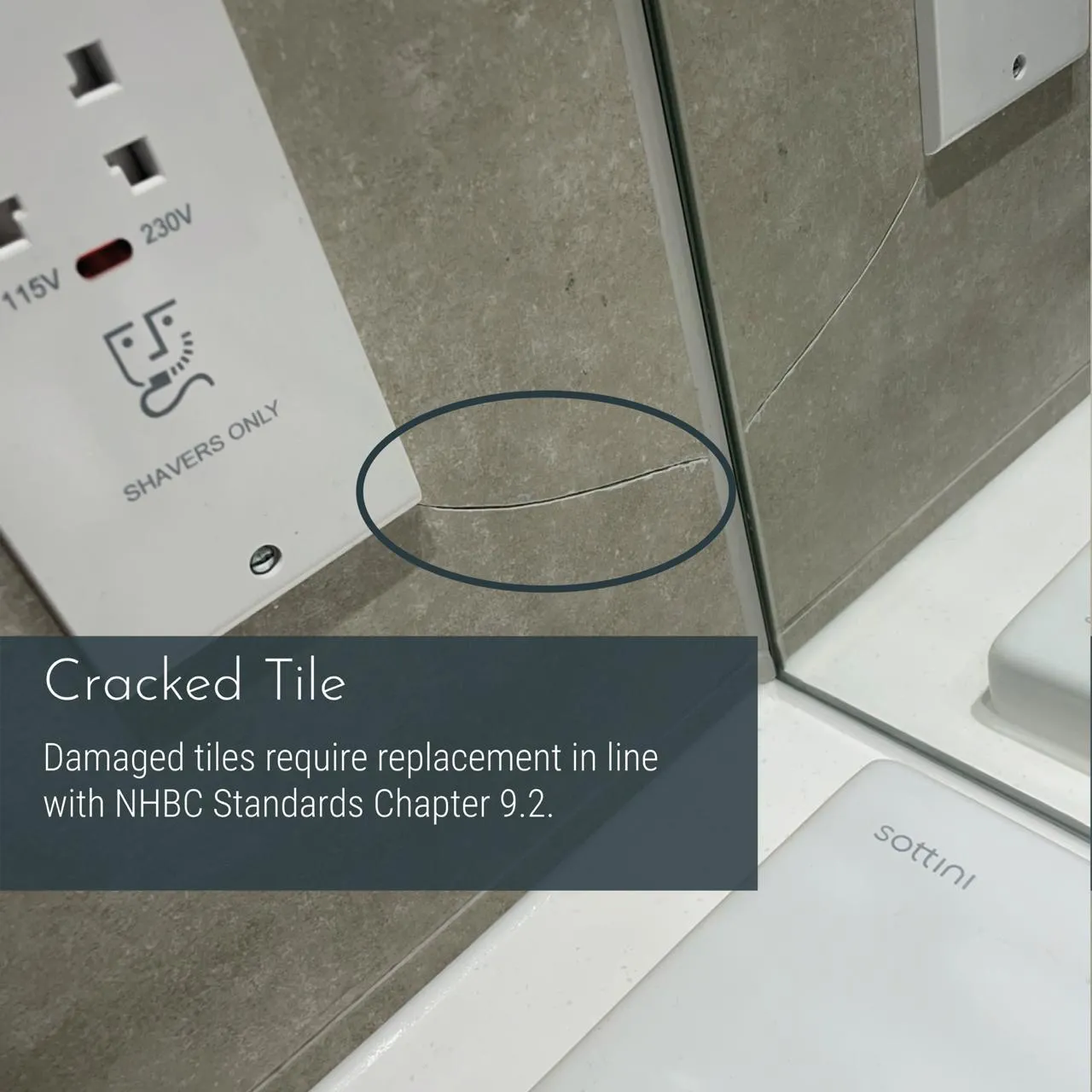 Snagging report image 2